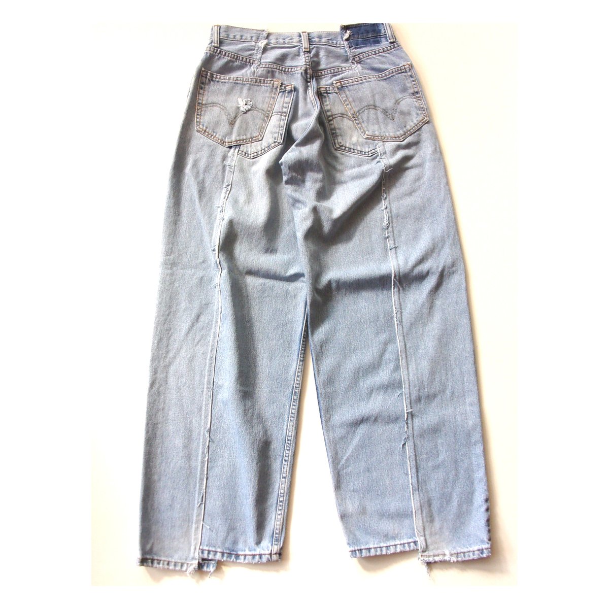 OLDPARK BAGGY JEANS - BLUE - sizeM / OP-426 / オ