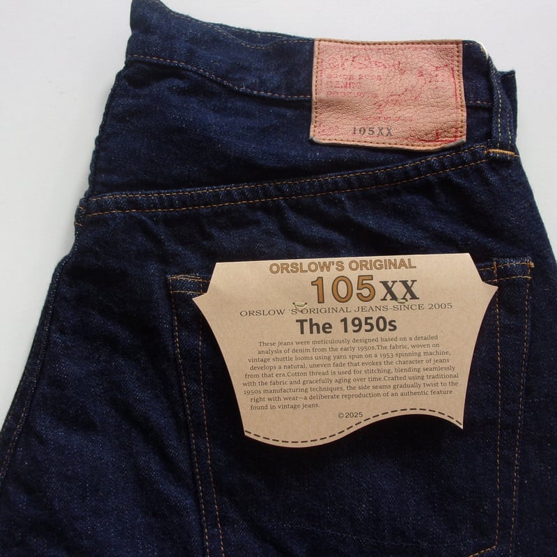 orSlow / 105XX THE 1950S SELVEDGE DENIM -01-105