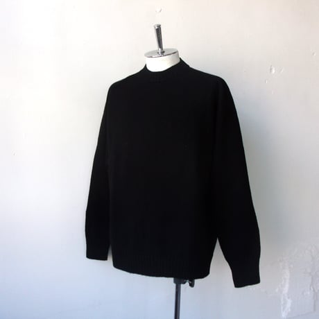 Charpentier de Vaisseau Crew Neck Knit |  シャルパンティエドゥヴェッソ シェットランドウール クルーネック セーター
