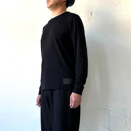 TAION メリノウール アンダーウェア ロングスリーブ Tシャツ-U03MWMT-MOUNTAIN LINE/ メリノウール100%のアンダーウェア
