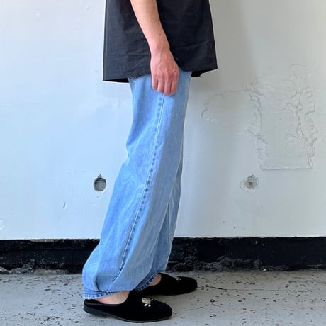 OLD PARK ALA JEANS - BLUE - sizeL / OP-508 / OLDPARK オールドパーク ジーンズ　デニム ブルー L
