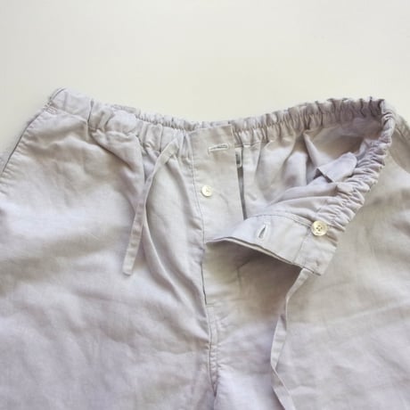 Charpentier de Vaisseau / シャルパンティエドゥヴェッソ | Cotton/Linen Drawstring Pants　コットンリネンドローストリングパンツ | Barba