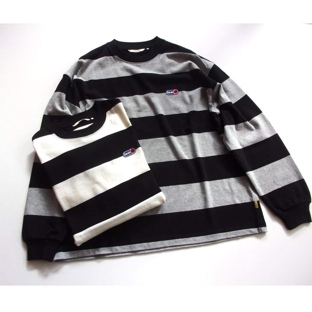 FARAH ストライプニットセーター Mサイズ FARAH ストライプニットセーター Mサイズ