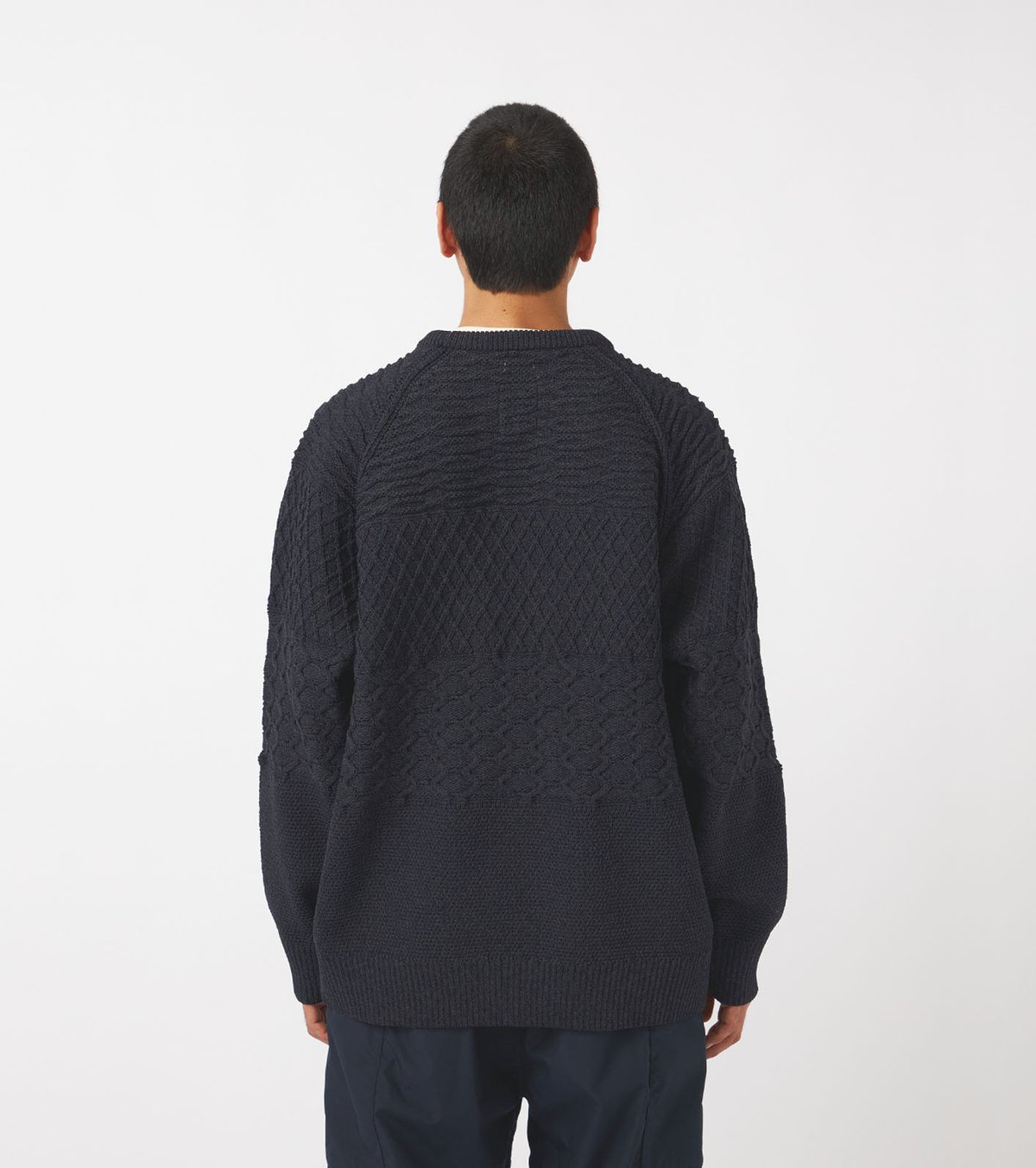 nanamica Crew Neck Sweater / S25FJ014 /ナナミカ クルー