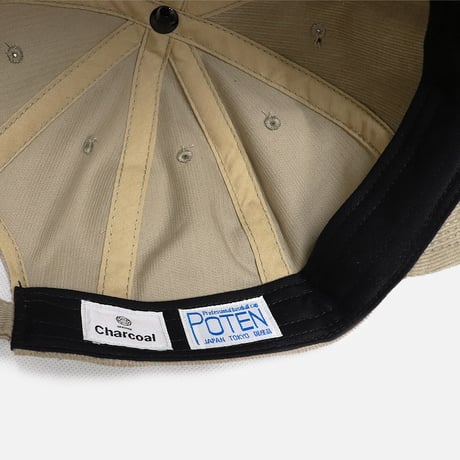 ORIGINAL Charcoal(オリジナル チャコール)xPOTEN(ポテン) 別注 Cord B/Cap / ポテン別注 コーディロイ キャップ