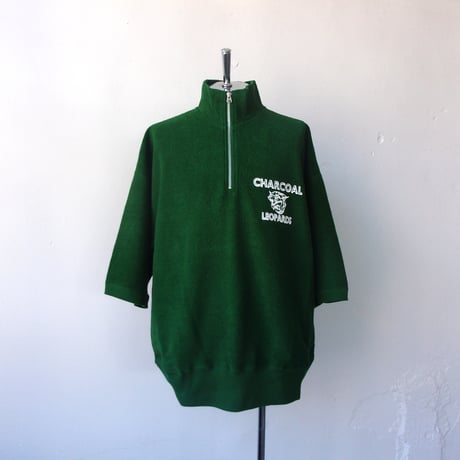 Americana（アメリカーナ)×ORIGINAL Charcoal（オリジナル チャコール）H/Zip S/S / 24-02-1-051 /ジップポロ 【2024SS】