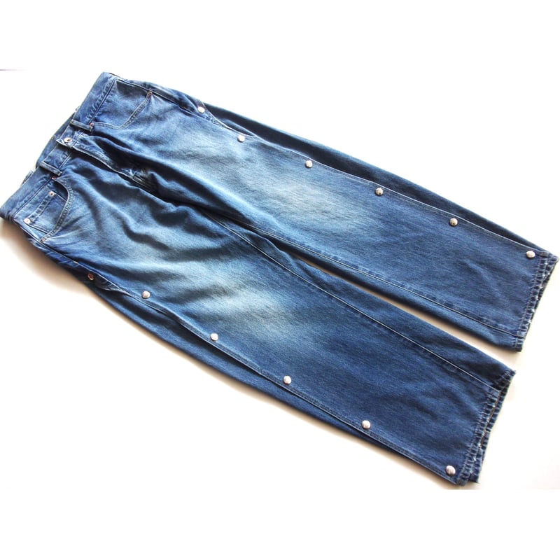 OLD PARK DOT JEANS - BLUE - sizeM / OPJ-10 / オー