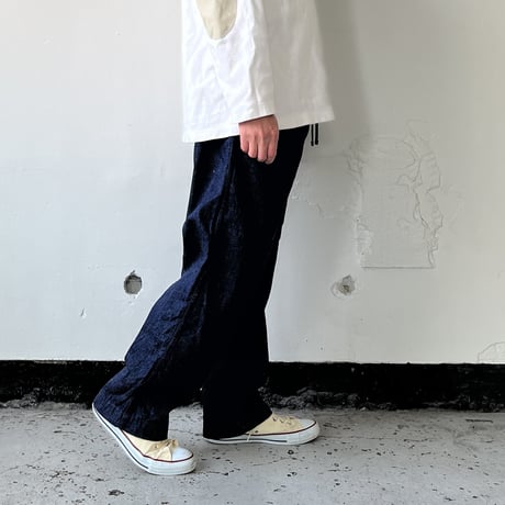 AVontade Mil. Easy Pants - 8oz Cotton/Linen Denim -INDIGO- VTD-503-PT -アボンタージ ミルイージーパンツ 【2026SS】