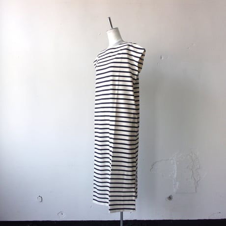 Charpentier de Vaisseau / シャルパンティエ・ドゥ・ヴェッソ | Cotton Wide No Sleeve Dress コットン ワンピース｜Dani ダニー