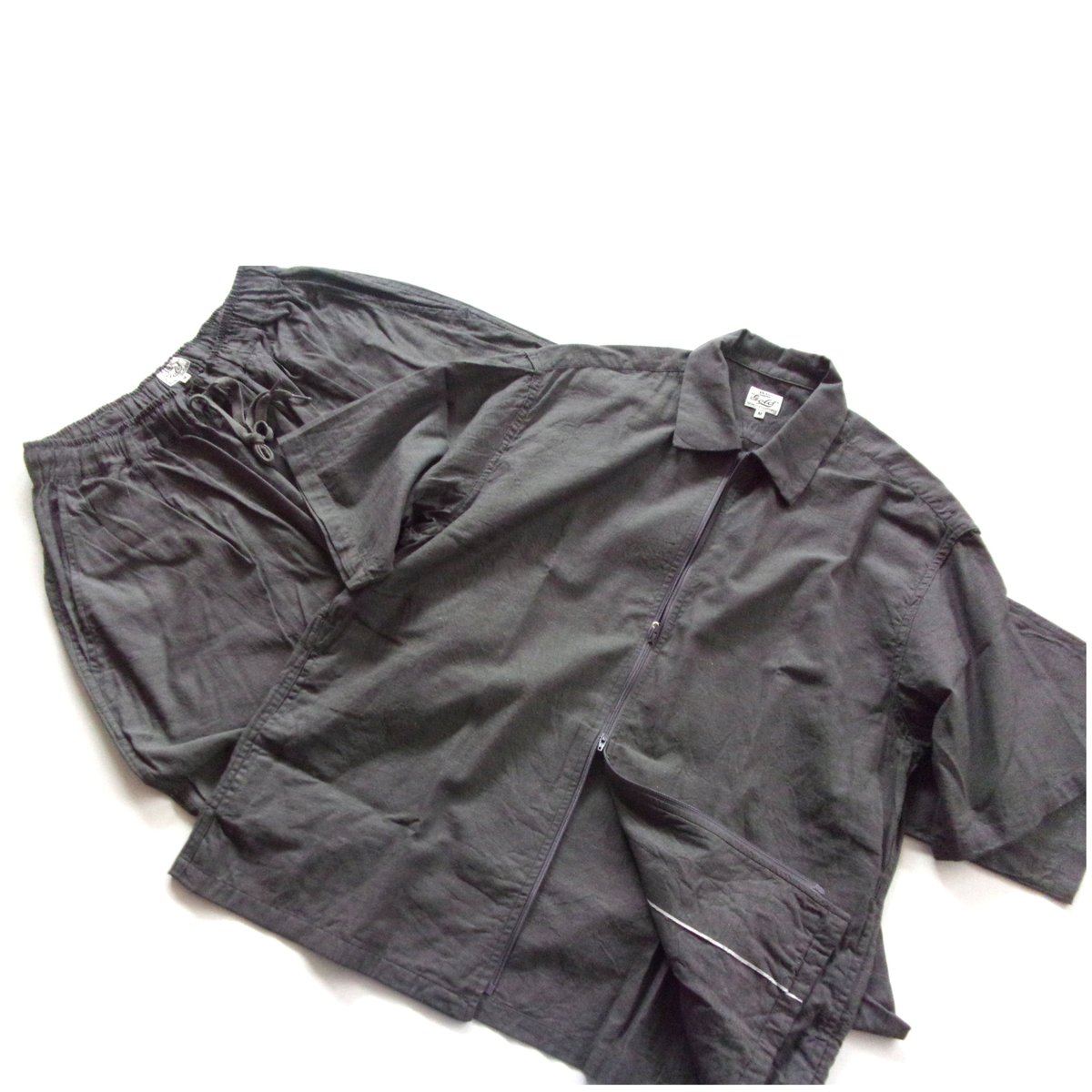 GOLD(ゴールド) GL39650 / VAT DYE CHAMBRAY ZIP SHIRT