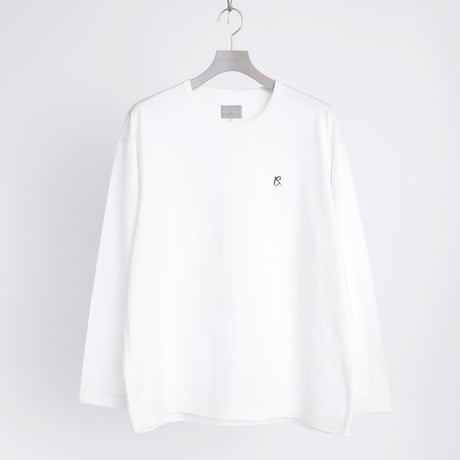 CURLY&co (ｶｰﾘｰ) EMBROIDERY L/S TEE - 241-130213 - カーリー　エンブロイ LS TEE