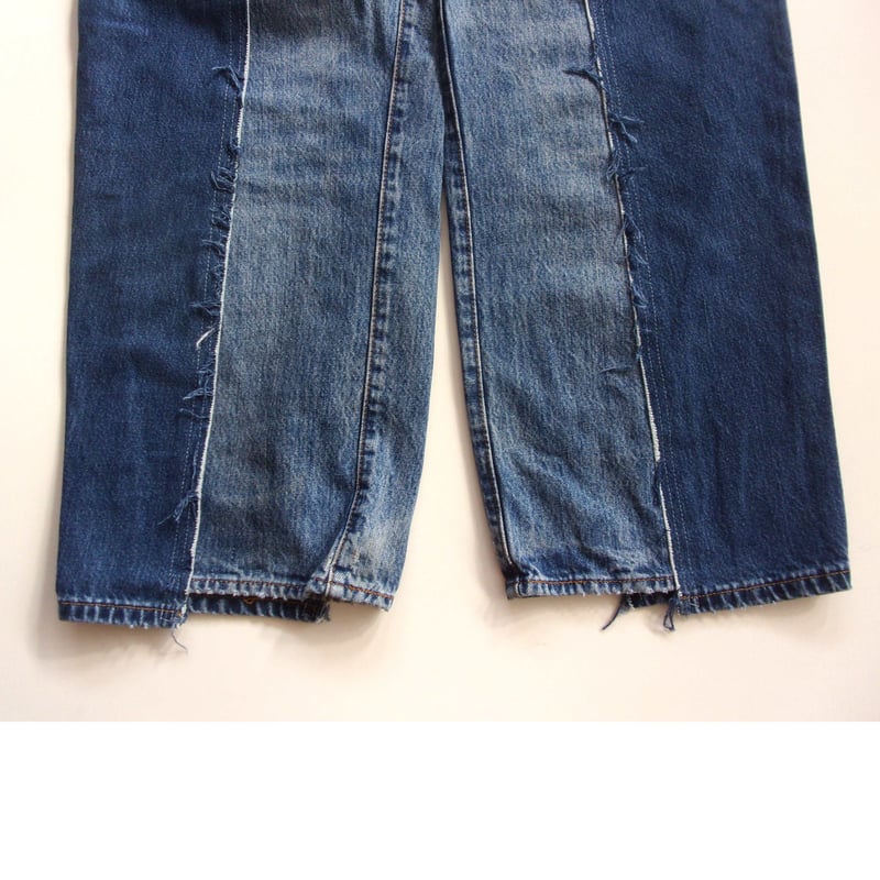 OLDPARK BAGGY JEANS - BLUE - sizeM / OP-426 / オ