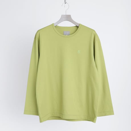 CURLY&co (ｶｰﾘｰ) EMBROIDERY L/S TEE - 241-130213 - カーリー　エンブロイ LS TEE