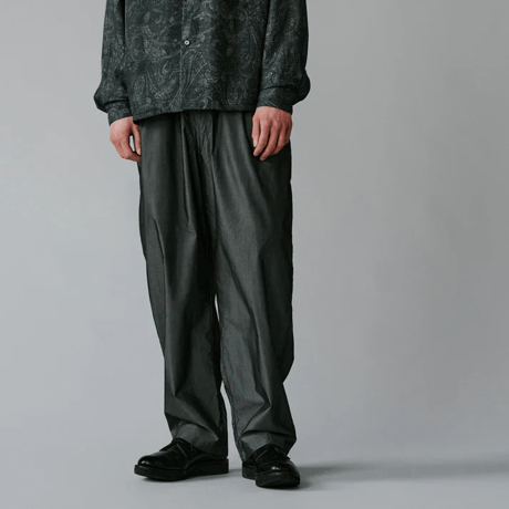 GOLD(ゴールド) COTTON x SILK CHAMBRAY 1TUCK EASY PANTS /  GL42526 /コットン シルクシャンブレー 1タックイージーパンツ