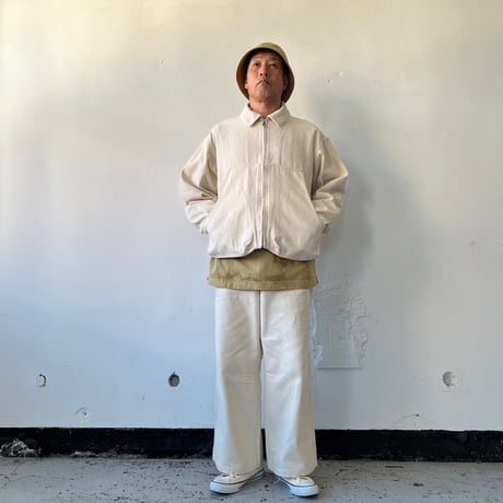 FARAH Short Zip Up Work Jacket / FR0501-M1001 / ファーラー　ショート ジップアップジャケット 【2025SS】