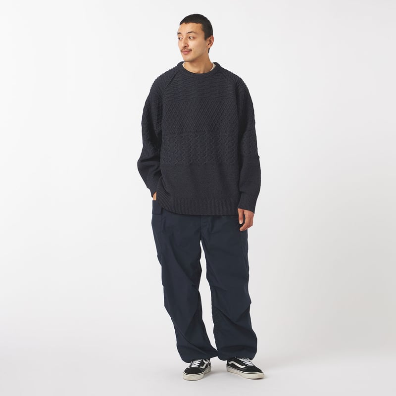 nanamica （ナナミカ） Crew Neck Sweater nanamica Crew Neck Sweater / S25FJ014 /ナナミカ クルー