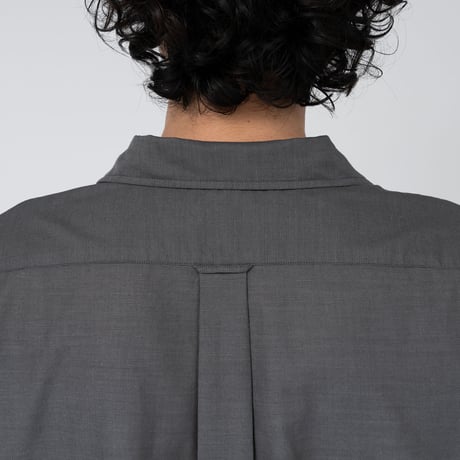 nanamica Open Collar Panama S/S Shirt / S25SG119 /ナナミカ　オープンカラーシャツ【2025SS】
