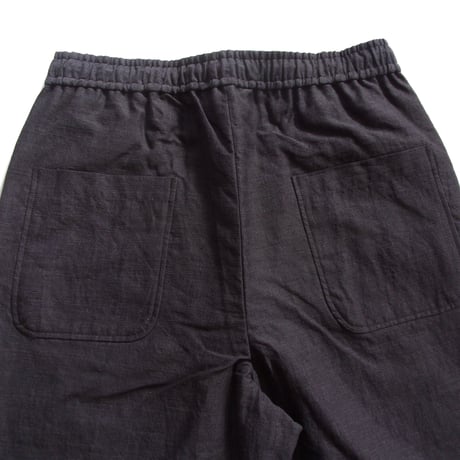 AVontade H.B. Drawstring Easy Trousers - Linen/Cotton Heringbone- VTD-0513-PT-アボンタージ   【2026SS】