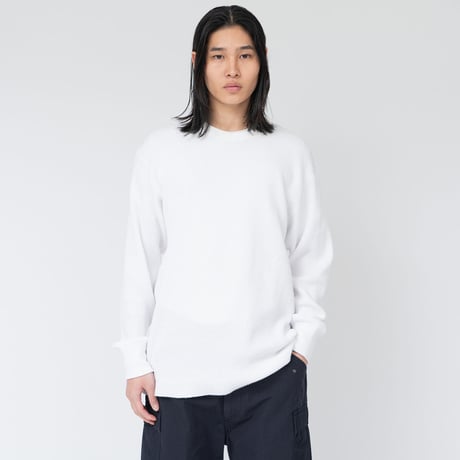 nanamica ナナミカ Crew Neck L/S Thermal Tee / SUHS422 / ナナミカ サーマル ロングスリーブTee