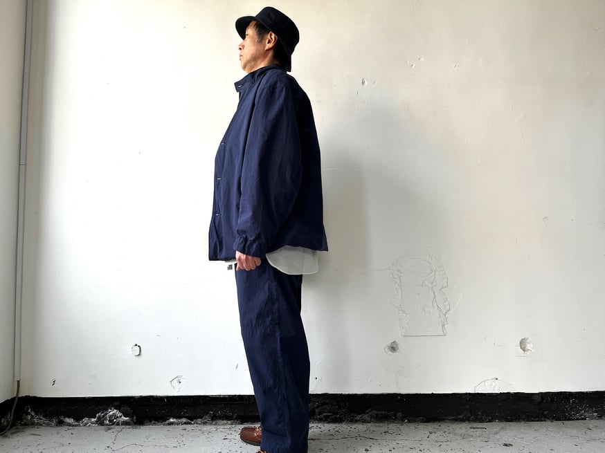 SetUp. nanamica / ナナミカ Band Collar Jacket（Lサイズ着...