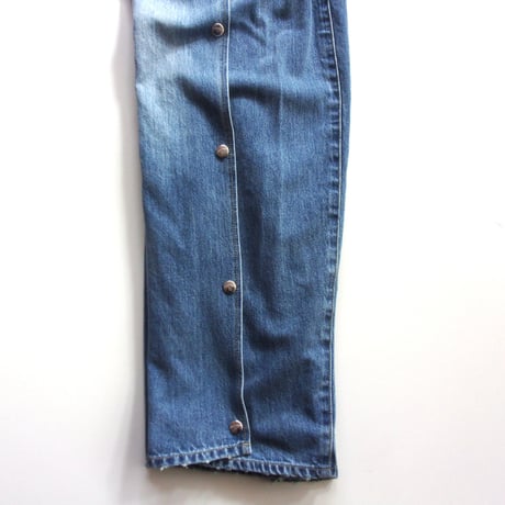 OLD PARK DOT JEANS - BLUE - sizeM / OPJ-10 / OLDPARK オールド パーク ドット ジーンズ - ブルー M