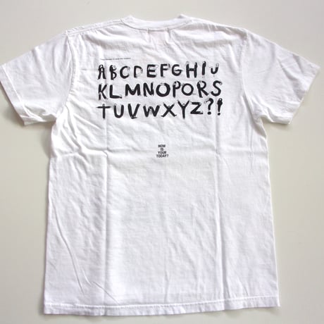 TODAY edition "GIVE PEACE A CHANCE" SS Tee - 25-1ST-03 / トゥデイエディション ギブ ピース ア チャンス［25-1ST］
