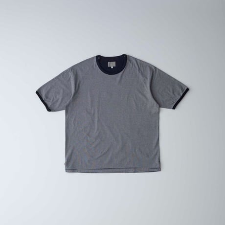 CURLY&co /カーリー SPLIT RAGLAN FINE-BORDER TEE - 242-110622 / スプリットラグラン ファインボーダーTee  【2024HIGH SUMMER】