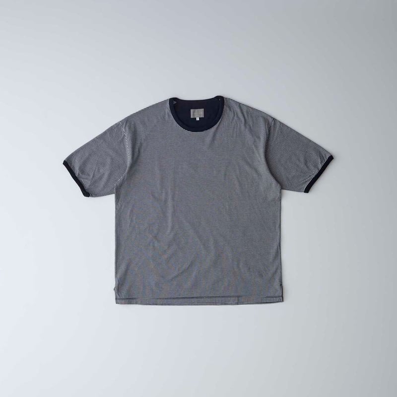 CURLY&co /カーリー SPLIT RAGLAN FINE-BORDER TEE - 2 CURLY&co /カーリー SPLIT RAGLAN FINE-BORDER TEE - 2