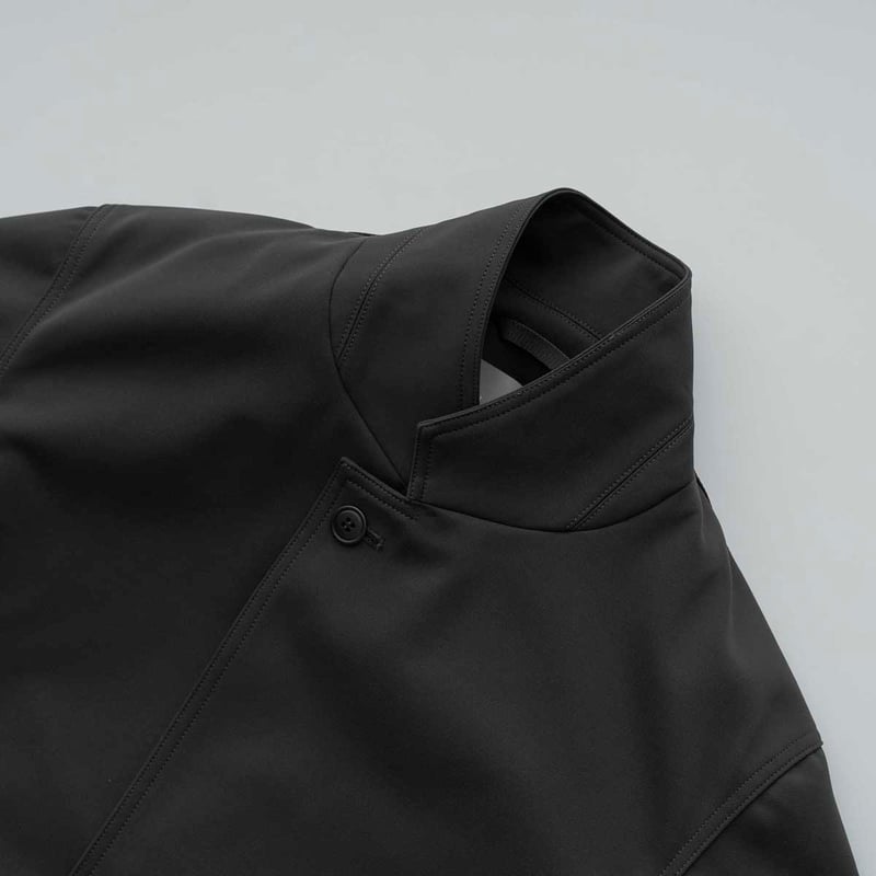 2024AW. CURLY&co. SOLID DOUBLE-KNIT JACKET / 2024AW. CURLY&co. SOLID DOUBLE-KNIT JACKET /