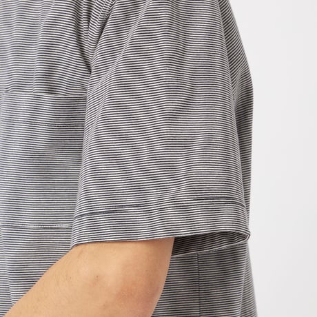 nanamica / ナナミカ Micro Stripe Pocket Tee / S25FH069 / ナナミカ マイクロストライプ ポケットTee 【2026SS】