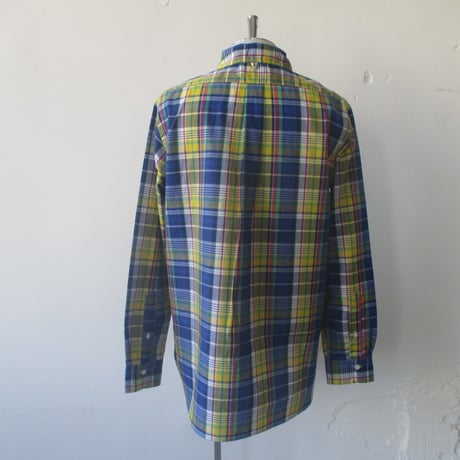 A Vontage (アボンタージ) Weekend B.D Shirts -Roan Madras Check-VTD0321-SH/マドラスBDシャツ