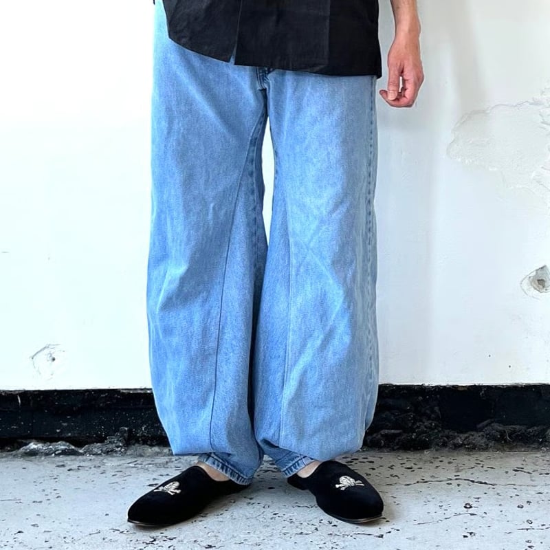 OLDPARK オールドパーク ALA JEANS - BLUE - sizeL / OP-5