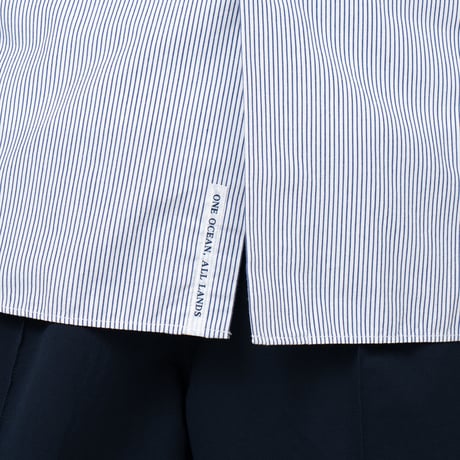 nanamica / ナナミカ Regular Collar Stripe Wind Shirt / SUGS362 /ナナミカ レギュラーカラー ストライプシャツ