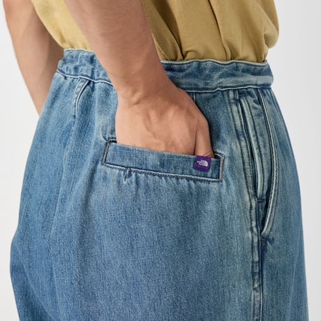 THE NORTH FACE Purple Label Denim Wide Tapered Field Pants / N25FC068 /パープルレーベル ワイドデニム 【2026SS】