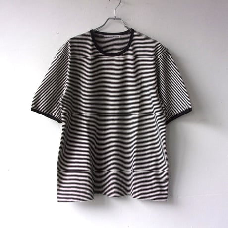 Charpentier de Vaisseau / シャルパンティエドゥヴェッソ |  コットン リンガー ストライプ Tシャツ｜Jean