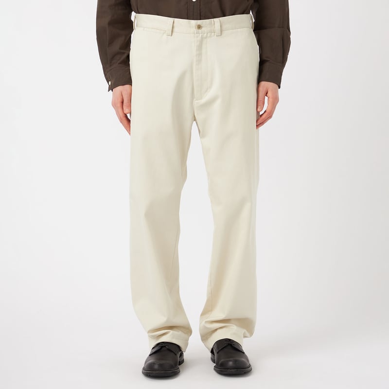 nanamica wide chino pants W32 ホワイト　白 WIDE CHINO PANTS｜NANAMICA｜BOTTOMS（ボトムス）｜【公式通販