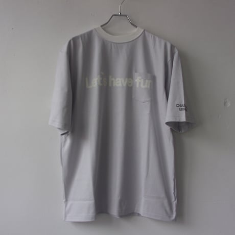 ORIGINAL Charcoal（オリジナル チャコール）× Americana（アメリカーナ）Trim T S/S - 24-02-1-052 -Lt.Grey