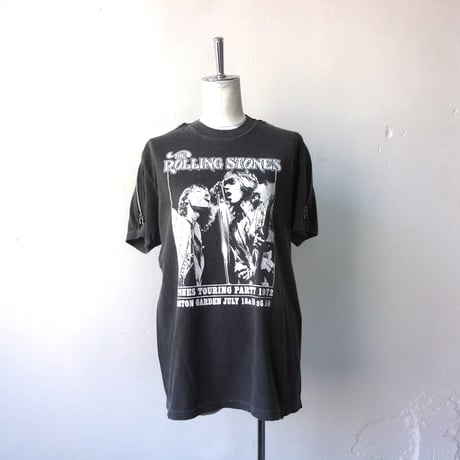 OLD PARK Zip Shoulder Tee #Vintage / OPT-17 / OLDPARK オールドパーク ジップショルダー Tシャツ RollingStones