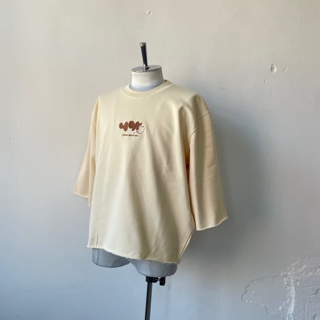 TODAY edition "YOKO" Cut Off Sweat - 24-1ST-01 / トゥデイ エディション ヨーコ カットオフ スウェット