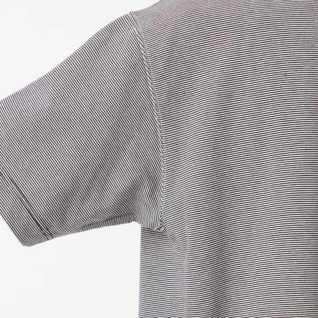 nanamica / ナナミカ Micro Stripe Pocket Tee / S25FH069 / ナナミカ マイクロストライプ ポケットTee 【2026SS】