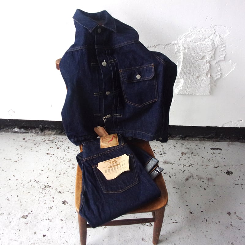 orSlow / オアスロウ 105 STANDARD SELVEDGE DENIM -01-...