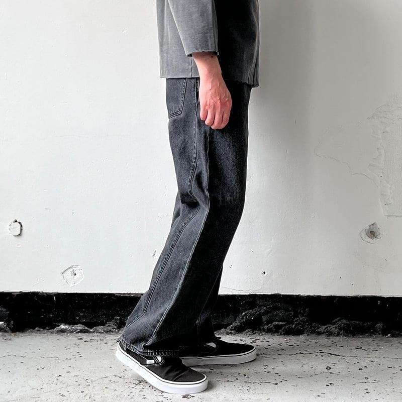 OLD PARK CROSS JEANS - BLACK - sizeM / OPJ-06 /