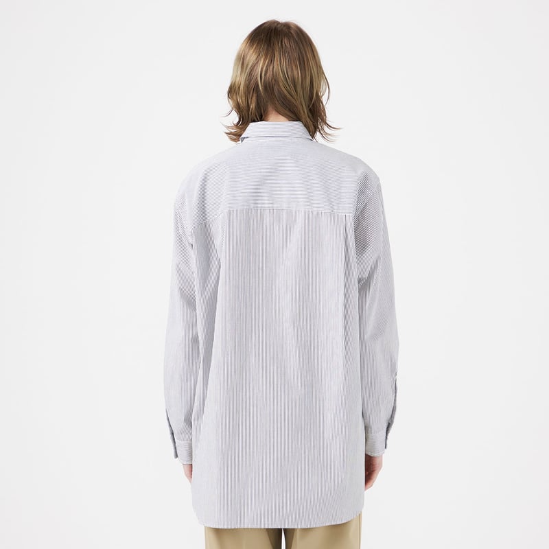 ナナミカ Regular Collar Wind Shirt シャツ 2 nanamica Regular Collar Stripe Wind Shirt / SUG