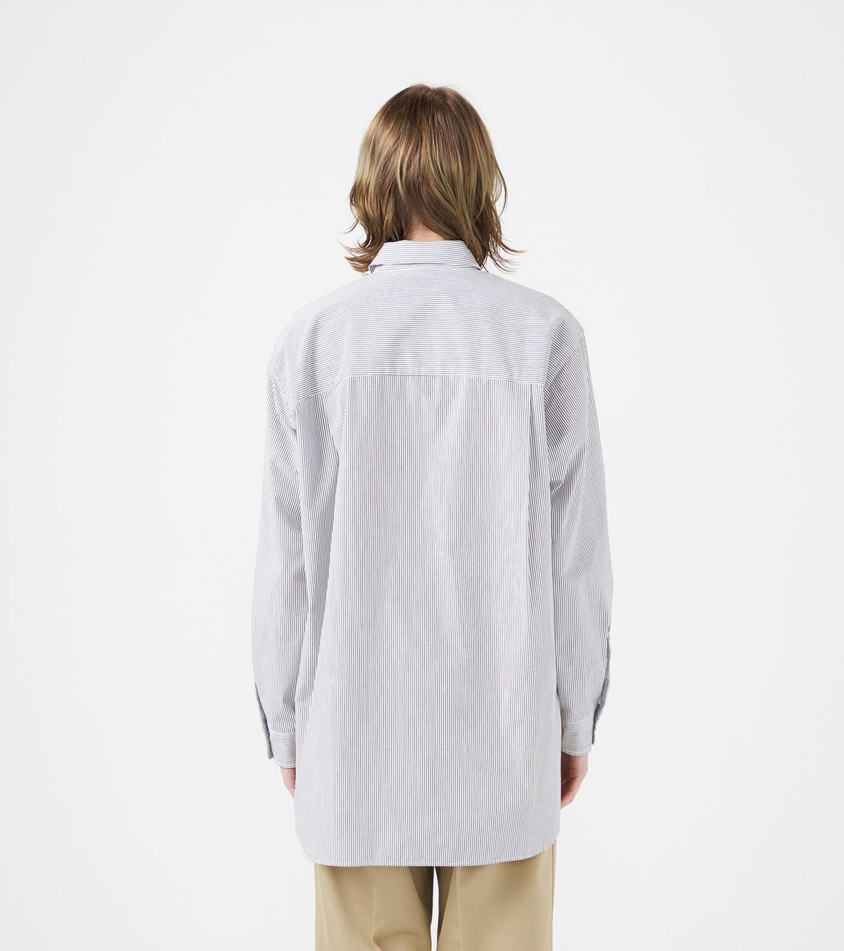 nanamica ナナミカ ストライプ 長袖シャツ M〜L相当 （XS） nanamica ONLINE STORE│