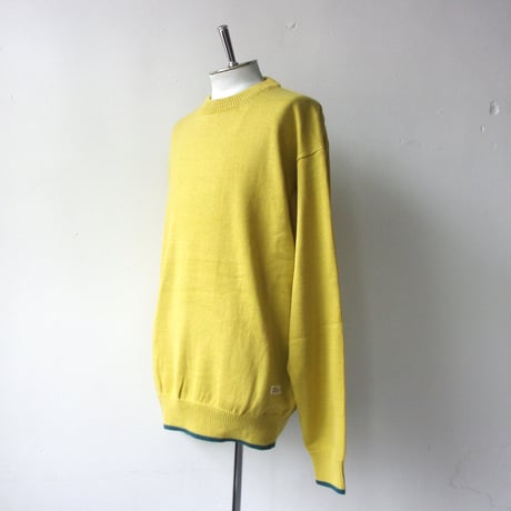 Organicsta / オーガニックスタ ORGANIC COTTON LINKING CREWNECK SWEATER /オーガニックコットン　リンキングセーター