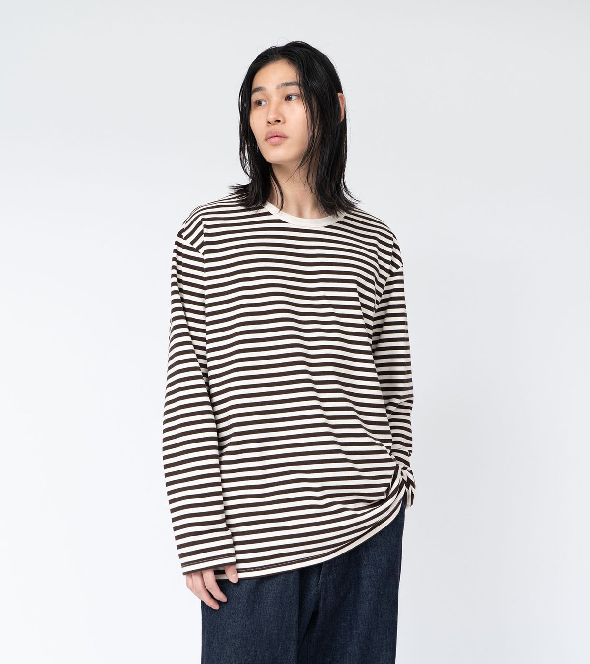nanamica / ナナミカ COOLMAX Stripe Jersey L/S Tee / nanamica / ナナミカ COOLMAX Stripe Jersey L/S Tee /