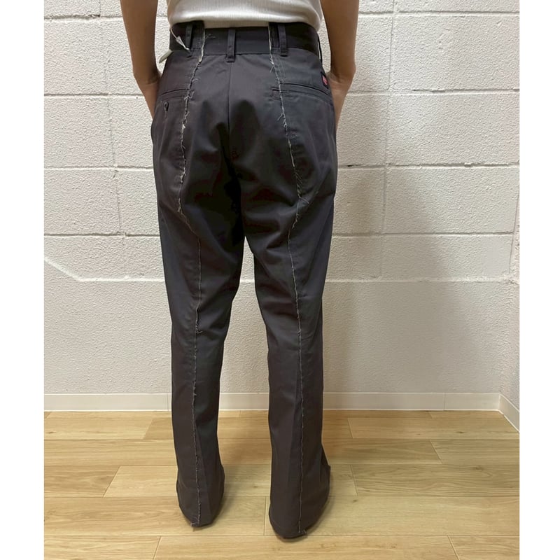 OLD PARK FLARE WORK PANTS - BLACK / OPRK-02 /