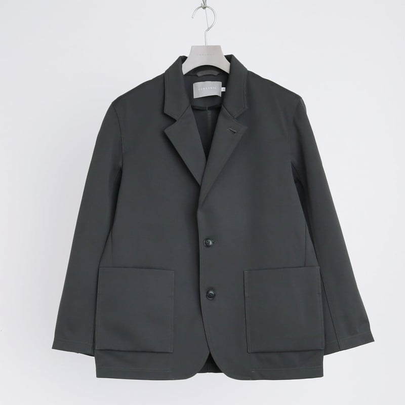 2024AW. CURLY&co. SOLID DOUBLE-KNIT JACKET / 2024AW. CURLY&co. SOLID DOUBLE-KNIT JACKET /