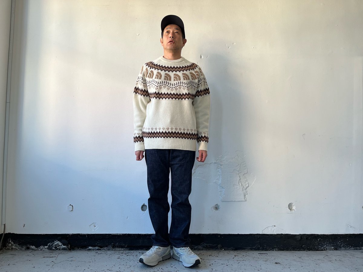 THE NORTH FACE Half Dome Nordic Sweater ハーフドームノ