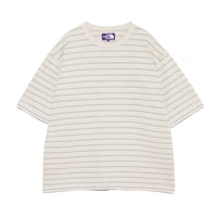 THE NORTH FACE Purple Label Garment Dyed Jacquard Field Tee / N26ST039 /パープルレーベル  ボーダーT 【2026ＨS】